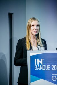 Chloé Scheithauer (IESEG School of Management) - IN BANQUE 2020 - Crédit photo : Guillermo Gomez