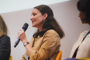 Caroline Zanaret-Giros – Directrice Générale Adjointe, Boursorama - IN BANQUE 2022 - Crédit photo : Guillermo Gomez