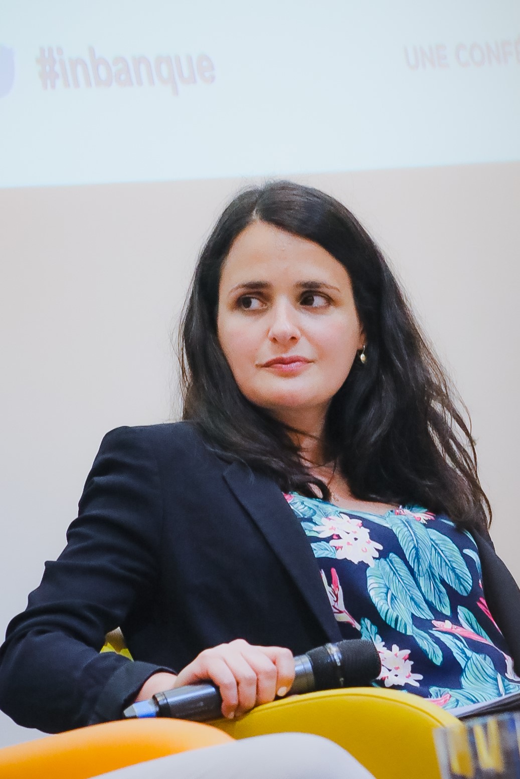 Neïla Beyler – Journaliste, Les Echos - IN BANQUE 2022 - Crédit photo : Guillermo Gomez